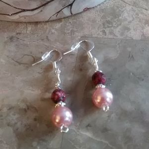 NWOT Handmade Beaded Earrings